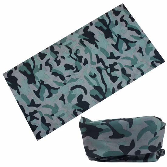 Wholesale Good Quality Fashion Blank Sublimation Custom Seamless Skull Face Cover Neck Gaiter Facemask Bandana for Men Women