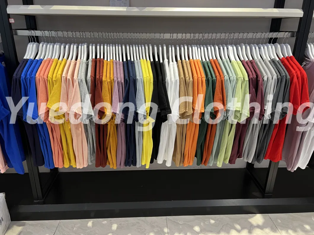 Wholesale Custom Men′ S T Shirt Clothing Embroidered Printing Logo T Shirts Pima 100% Cotton T-Shirt Design Own Logo Plain Blank Tee T Shirt Polo