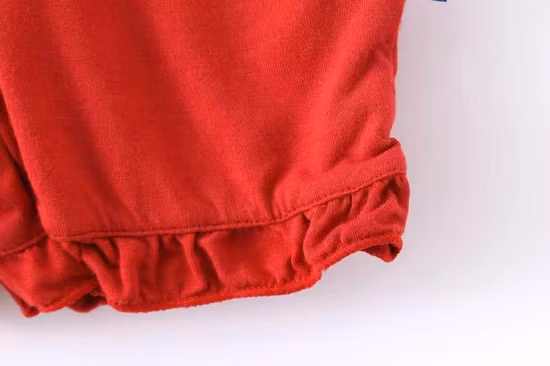 Pantaloncini per bambini Intimo da ragazza lavorato a maglia confortevole e traspirante con pizzo