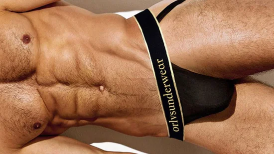 Slip boxer da uomo sexy con sospensorio